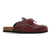 JW 앤더슨 JW Anderson Red Padlock Loafers 232477M231024