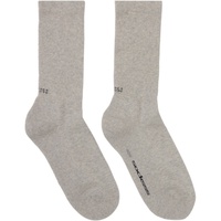 SOCKSSS Two-Pack Gray Socks 232480M220002
