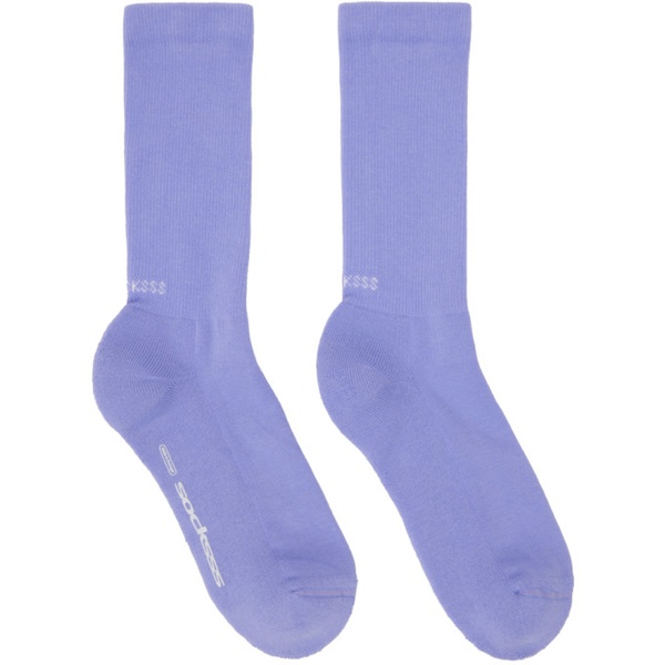  SOCKSSS Two-Pack Blue & Orange Socks 232480M220008