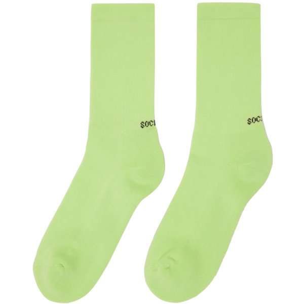  SOCKSSS Two-Pack Green Socks 232480M220022