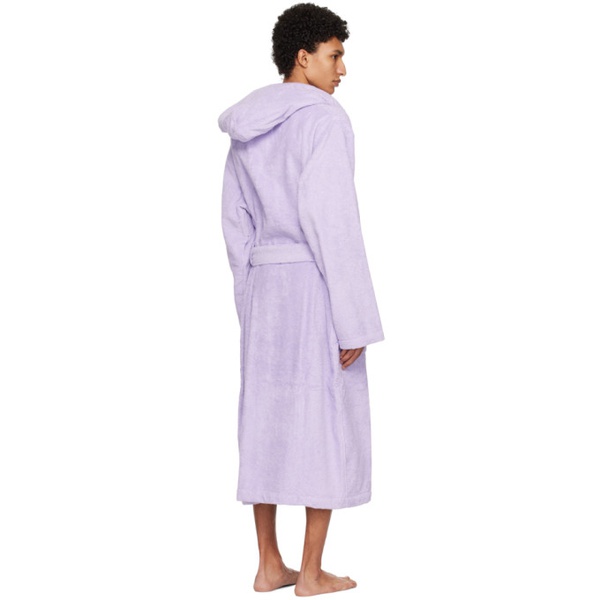  테클라 Tekla Purple Hooded Bathrobe 232482M219016