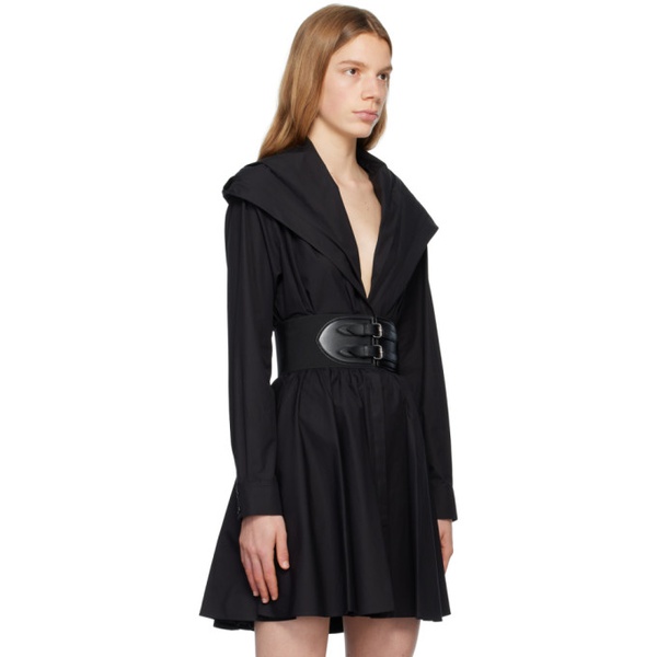  알라이아 ALAIA Black Hooded Bodysuit 232483F358006