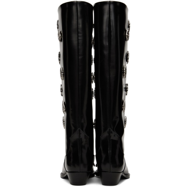  토가 풀라 토가 Toga Pulla SSENSE Exclusive Black Embellished Boots 232492F115000