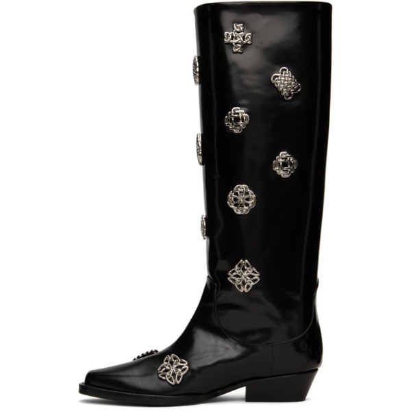  토가 풀라 토가 Toga Pulla SSENSE Exclusive Black Embellished Boots 232492F115000