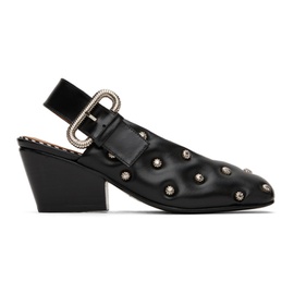 토가 풀라 토가 Toga Pulla SSENSE Exclusive Black Embellished Heels 232492F122000