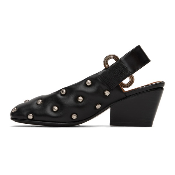  토가 풀라 토가 Toga Pulla SSENSE Exclusive Black Embellished Heels 232492F122000
