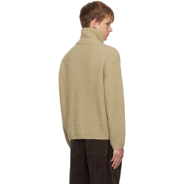  르셉템버 LE17SEPTEMBRE Khaki Zip Sweater 232495M202000