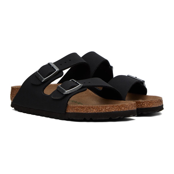 버켄스탁 버켄스탁 Birkenstock Black Arizona Sandals 232513F124018