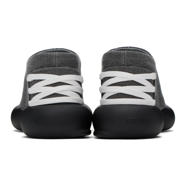 GRAPE Black Corset Heels 232523F122005