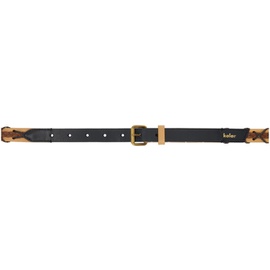 Kolor Brown Leather Belt 232523M131000