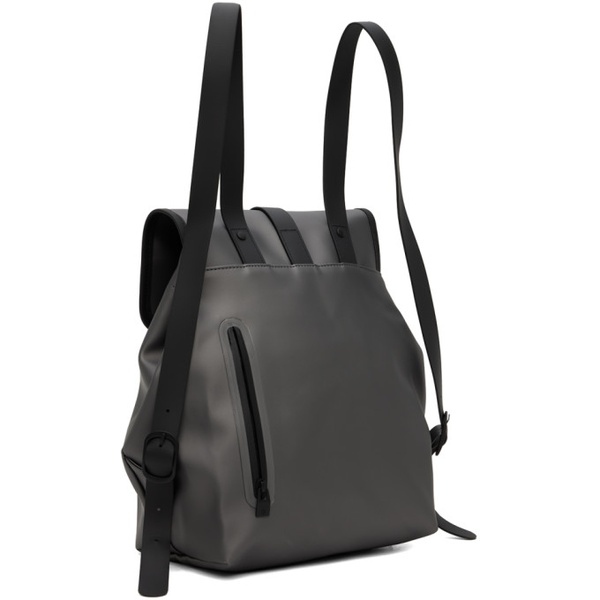  레인스 RAINS Silver Bucket Backpack 232524M166003