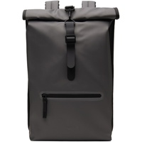 레인스 RAINS Gray Rolltop Backpack 232524M166006