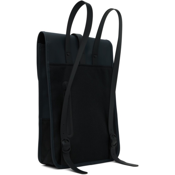  레인스 RAINS Navy Mini Backpack 232524M166008