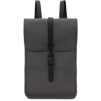 레인스 RAINS Gray Mini Backpack 232524M166009