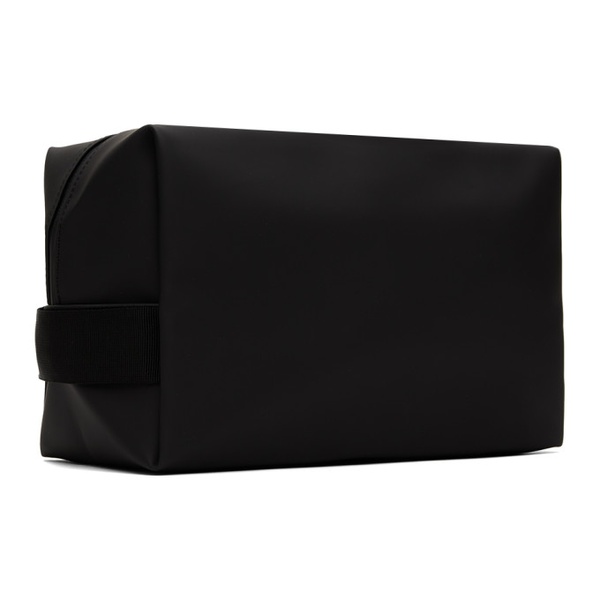  레인스 RAINS Black Large Wash Bag 232524M171000