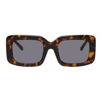 더 아티코 The Attico Tortoiseshell 린다 패로우 Linda Farrow 에디트 Edition Jorja Sunglasses 232528F005016