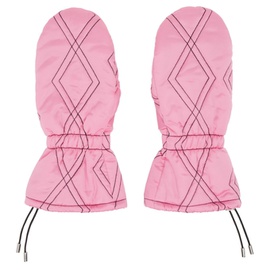 초포바 로위나 Chopova Lowena Pink Puffer Gloves 232529F012003
