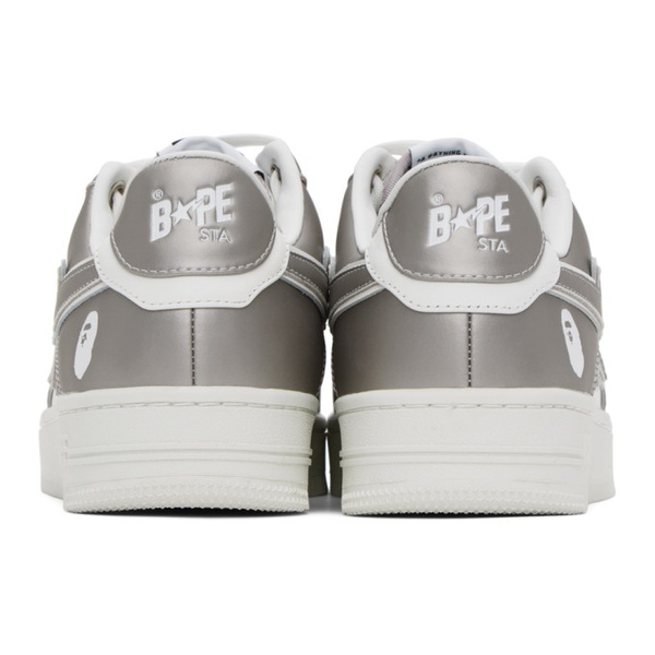  베이프 BAPE Silver STA #4 Sneakers 232546M237048