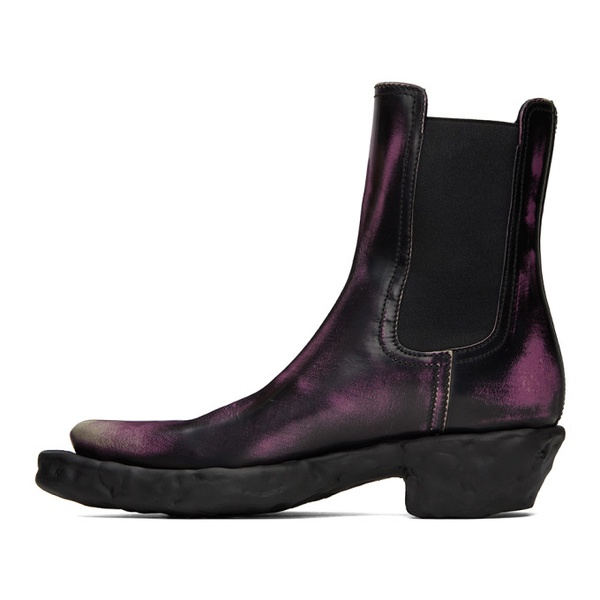  캠퍼랩 CAMPERLAB Black & Purple Venga Boots 232552M228001
