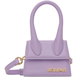 자크뮈스 JACQUEMUS Purple Le Papier Le Chiquito Bag 232553F048081