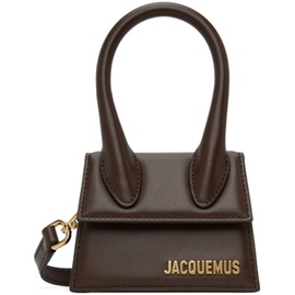 자크뮈스 JACQUEMUS Brown Le Chouchou Le Chiquito Bag 232553F048083
