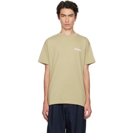 Khaki Le Papier Le T-Shirt 자크뮈스 Jacquemus T-Shirt 232553M213002
