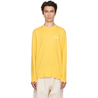 자크뮈스 JACQUEMUS Yellow Le Papier Le T-Shirt Manches Longues Long Sleeve T-Shirt 232553M213007