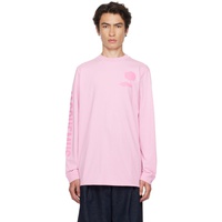 자크뮈스 JACQUEMUS Pink Le Chouchou Le T-Shirt Ciceri Long Sleeve T-Shirt 232553M213016