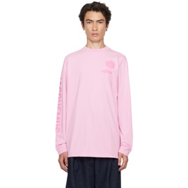 자크뮈스 JACQUEMUS Pink Le Chouchou Le T-Shirt Ciceri Long Sleeve T-Shirt 232553M213016
