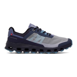 On Navy & Gray Cloudvista Sneakers 232585M237046