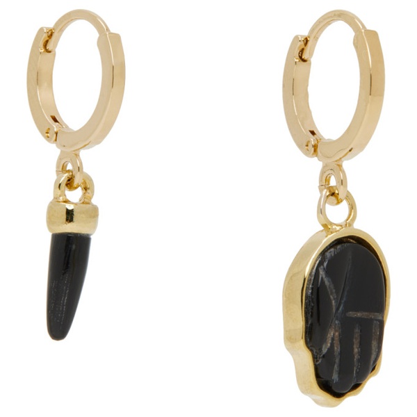 이자벨마랑 이자벨마랑 Isabel Marant Gold Mismatched Earrings 232600F022013