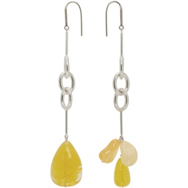 이자벨마랑 Isabel Marant Silver & Yellow Charm Earrings 232600F022019