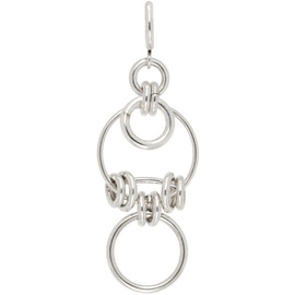이자벨마랑 Isabel Marant Silver Multi Ring Boucle Single Earring 232600F022026