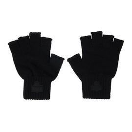 이자벨마랑 Isabel Marant Black Blaise Fingerless Gloves 232600M135009