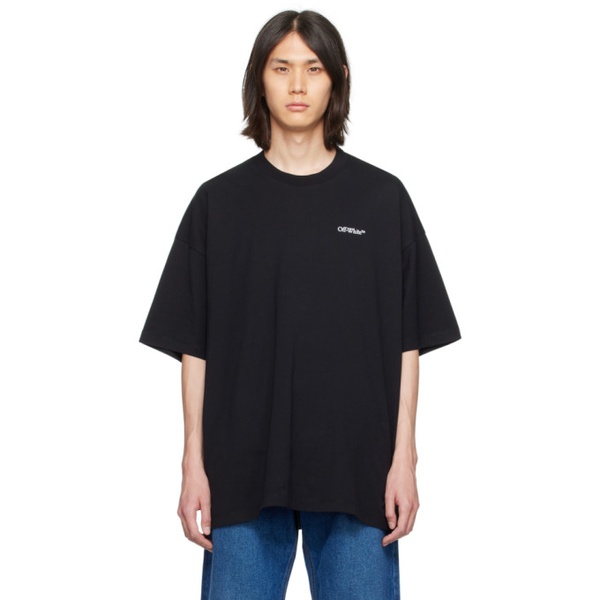  오프화이트 Off-White Black Scratch Arrow T-Shirt 232607M213005