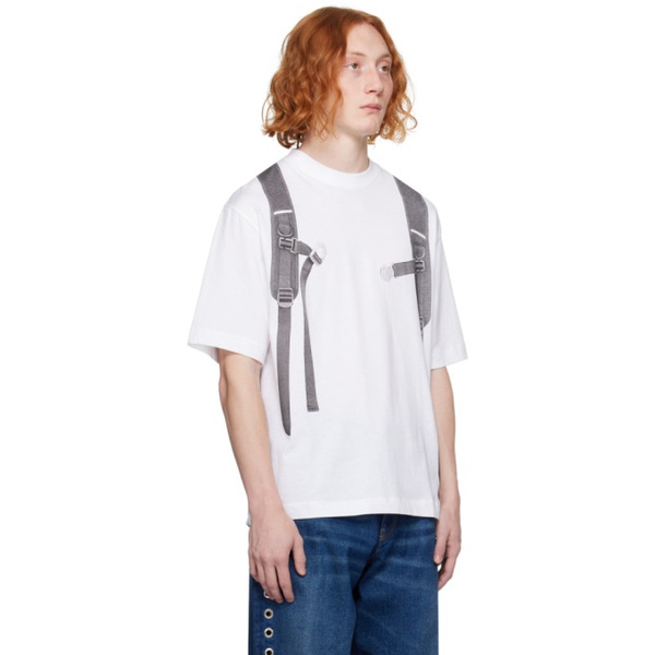  오프화이트 Off-White White Backpack T-Shirt 232607M213026