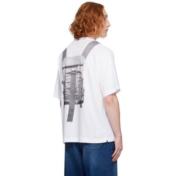  오프화이트 Off-White White Backpack T-Shirt 232607M213026