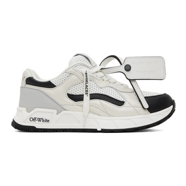 오프화이트 Off-White White & Black Kick Off Sneakers 232607M237036
