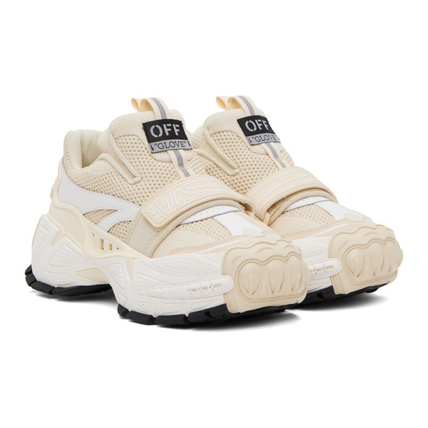  오프화이트 Off-White Beige Glove Sneakers 232607M237059