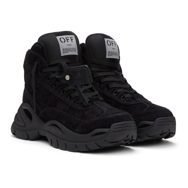  오프화이트 Off-White Black Hiker Boots 232607M255003