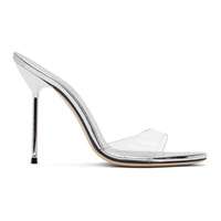 Paris Texas SSENSE Exclusive Silver Lidia Heeled Sandals 232616F125007