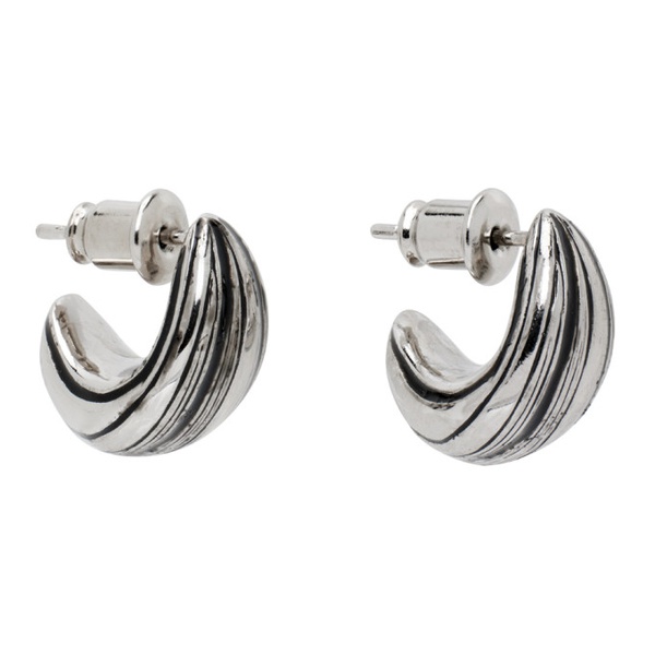  르메르 LEMAIRE Silver Girasol Earrings 232646F022001