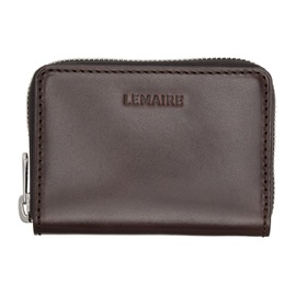 르메르 LEMAIRE Brown Compact Wallet 232646F040001