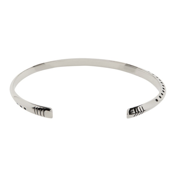  르메르 LEMAIRE Silver Twisted Dots Bracelet 232646M142000