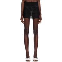 팔로마울 Paloma Wool Black Amarga Miniskirt 232648F090000