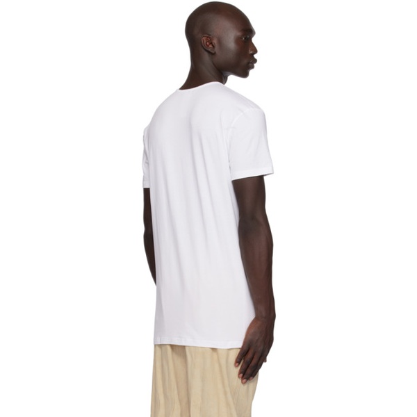 베르사체 베르사체 언더웨어 베르사체 Versace Underwear Two-Pack White & Black Medusa T-Shirts 232653M213018
