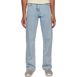 로우 클래식 LOW CLASSIC Blue Straight-Leg Jeans 232666M186001