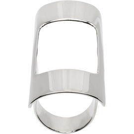베트멍 VETEMENTS Silver Lighter Holder Ring 232669M147001
