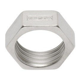 베트멍 VETEMENTS Silver Nut Ring 232669M147002