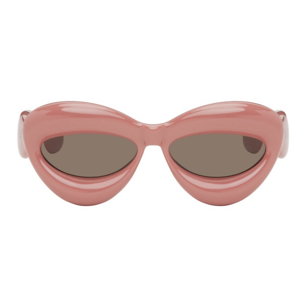 로에베 로에베 LOEWE Pink Inflated Sunglasses 232677F005069